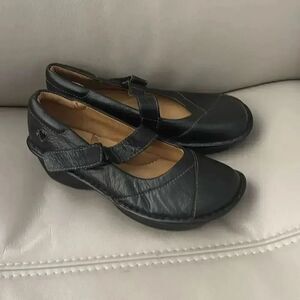 Nurse Mates Pillowtop Womens Grady Mary Jane Leather Shoes sz 7